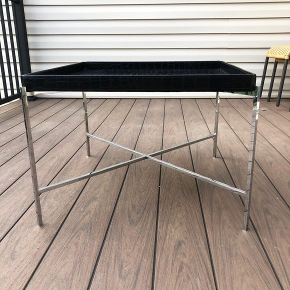 Fendi Rare Alligator Coffee Table - Picture 8 of 12